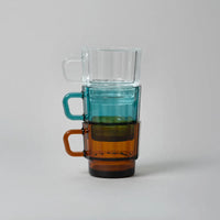 Verre W Bleu